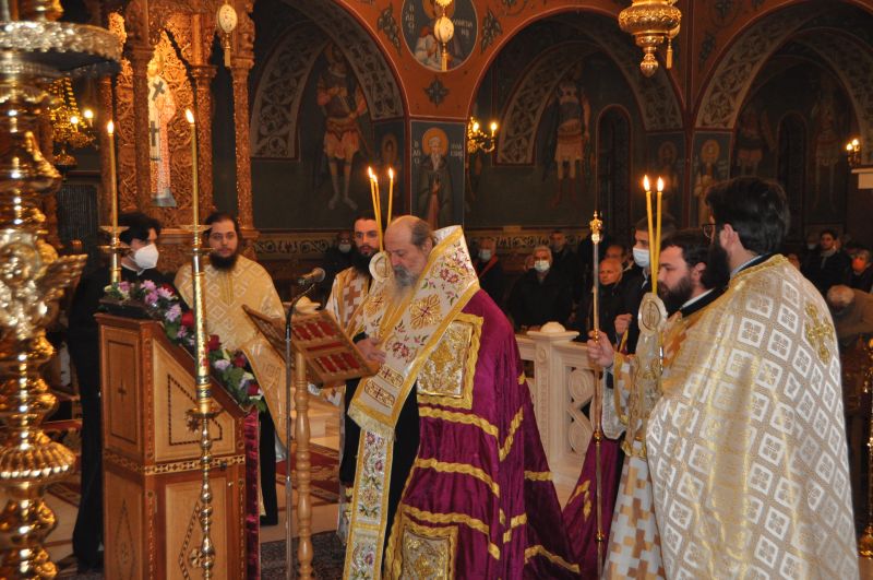 Οἱ Α΄ Χαιρετισμοί τῆς Ὑπεραγίας Θεοτόκου στόν Μητροπολιτικό Ναό